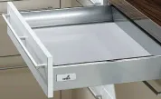 Комплект InnoTech полного выдвижения SilentSystem 420 на 70, серый, прикруч.